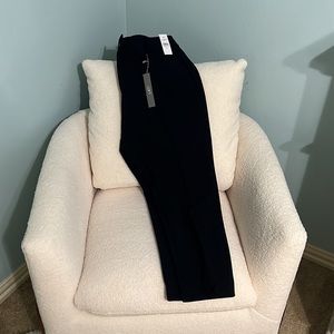 LOFT curvy slim fit navy blue pants